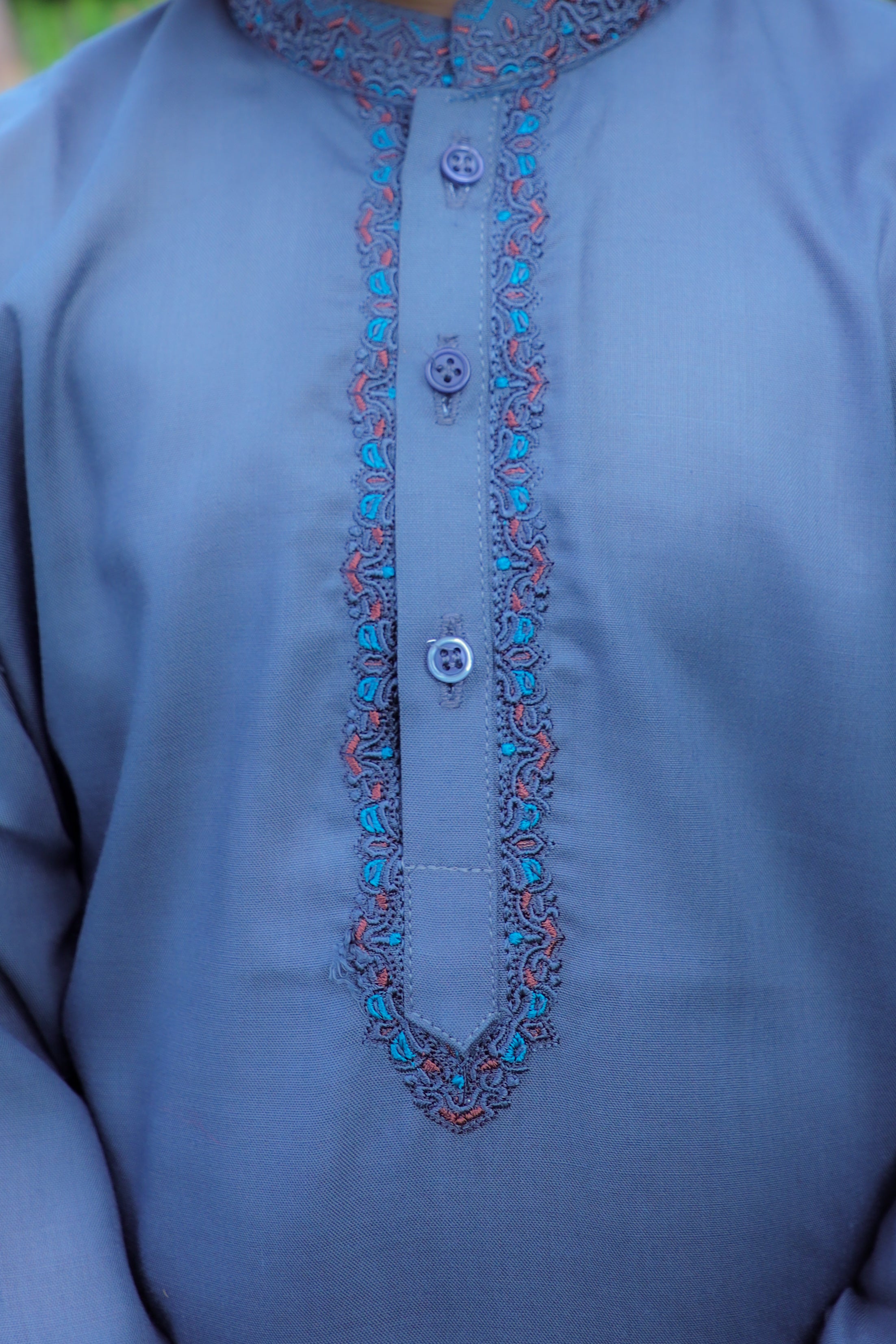 Cornflower Blue Kurta Trouser - KE 025