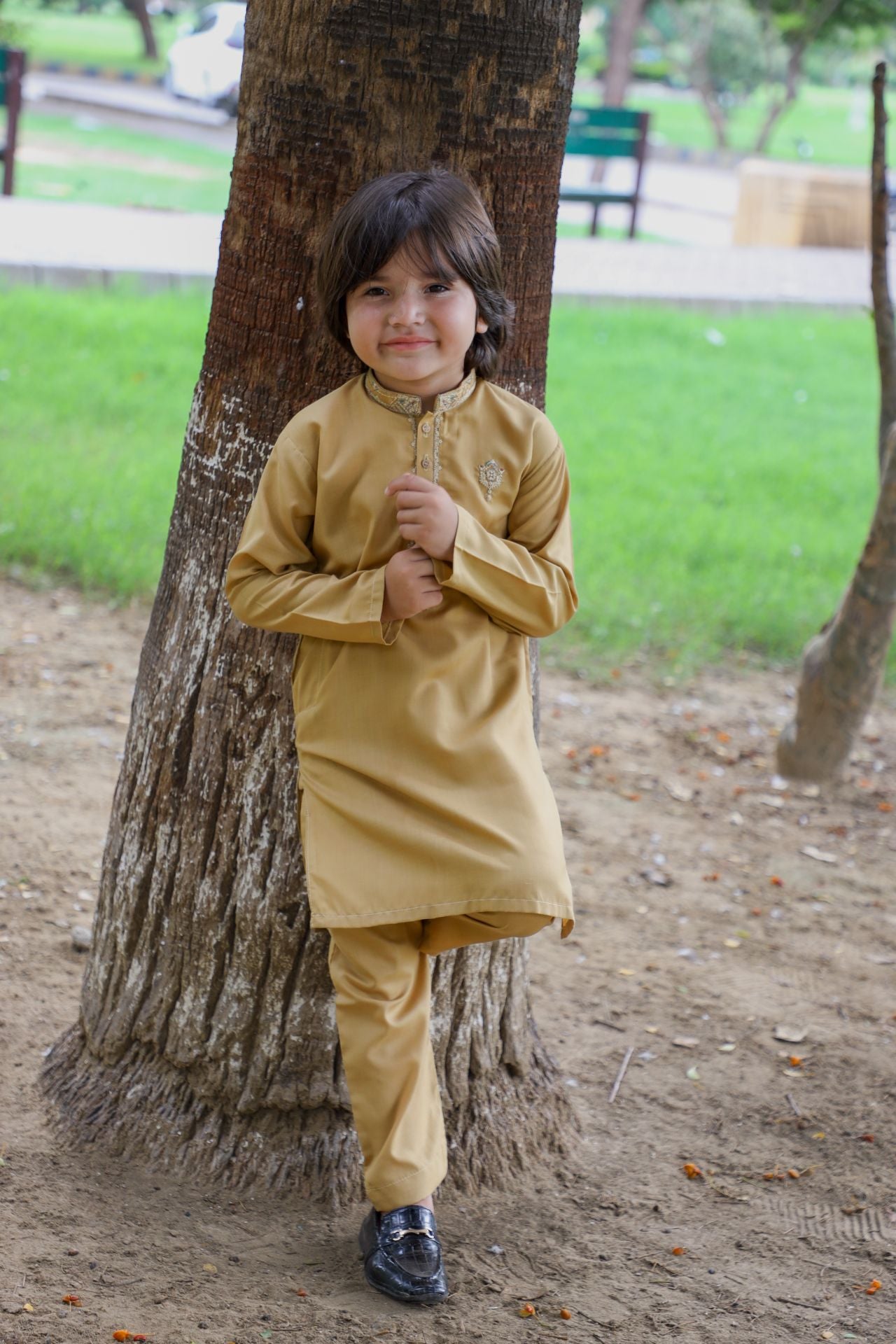 Mustard Kurta Trouser - KE 026