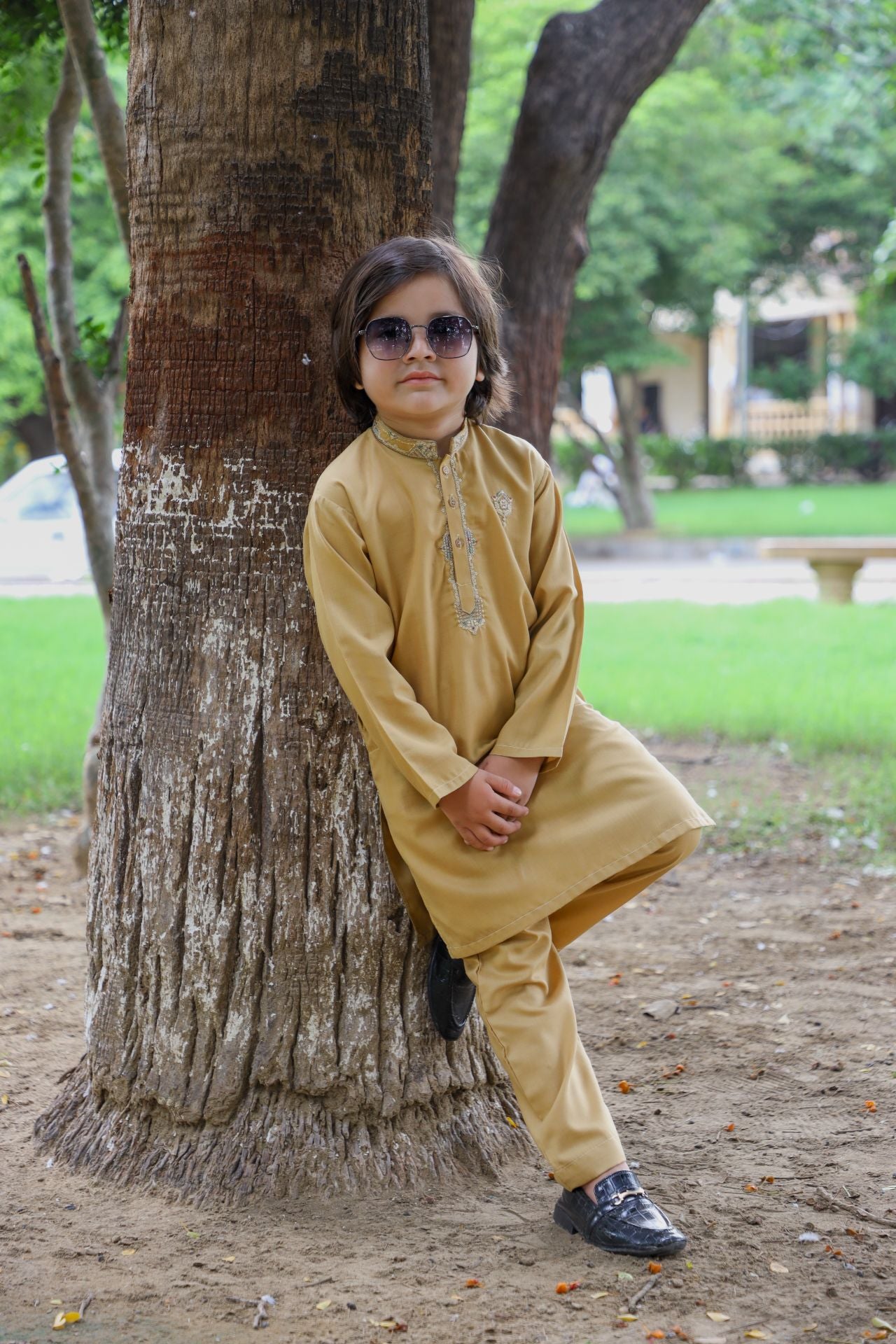 Mustard Kurta Trouser - KE 026
