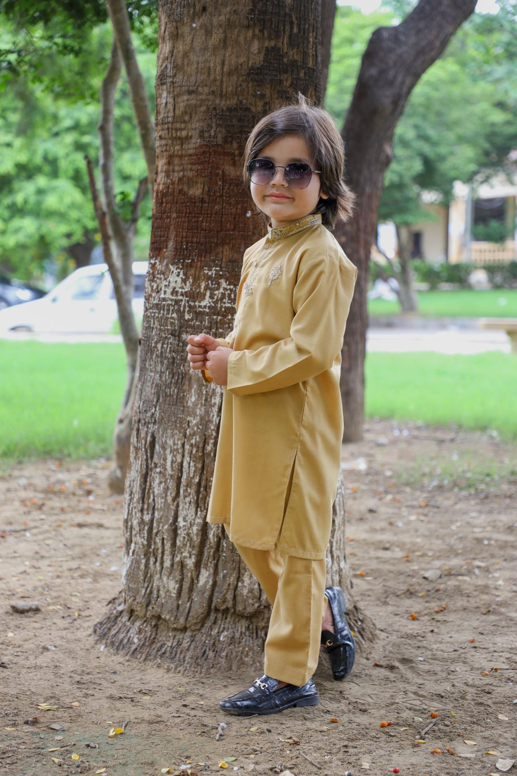 Mustard Kurta Trouser - KE 026