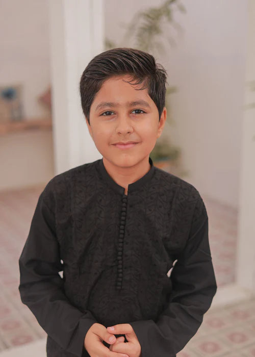 Black Kurta Trouser - KE 012